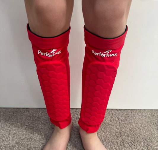 Performax Shin Defenders - Red