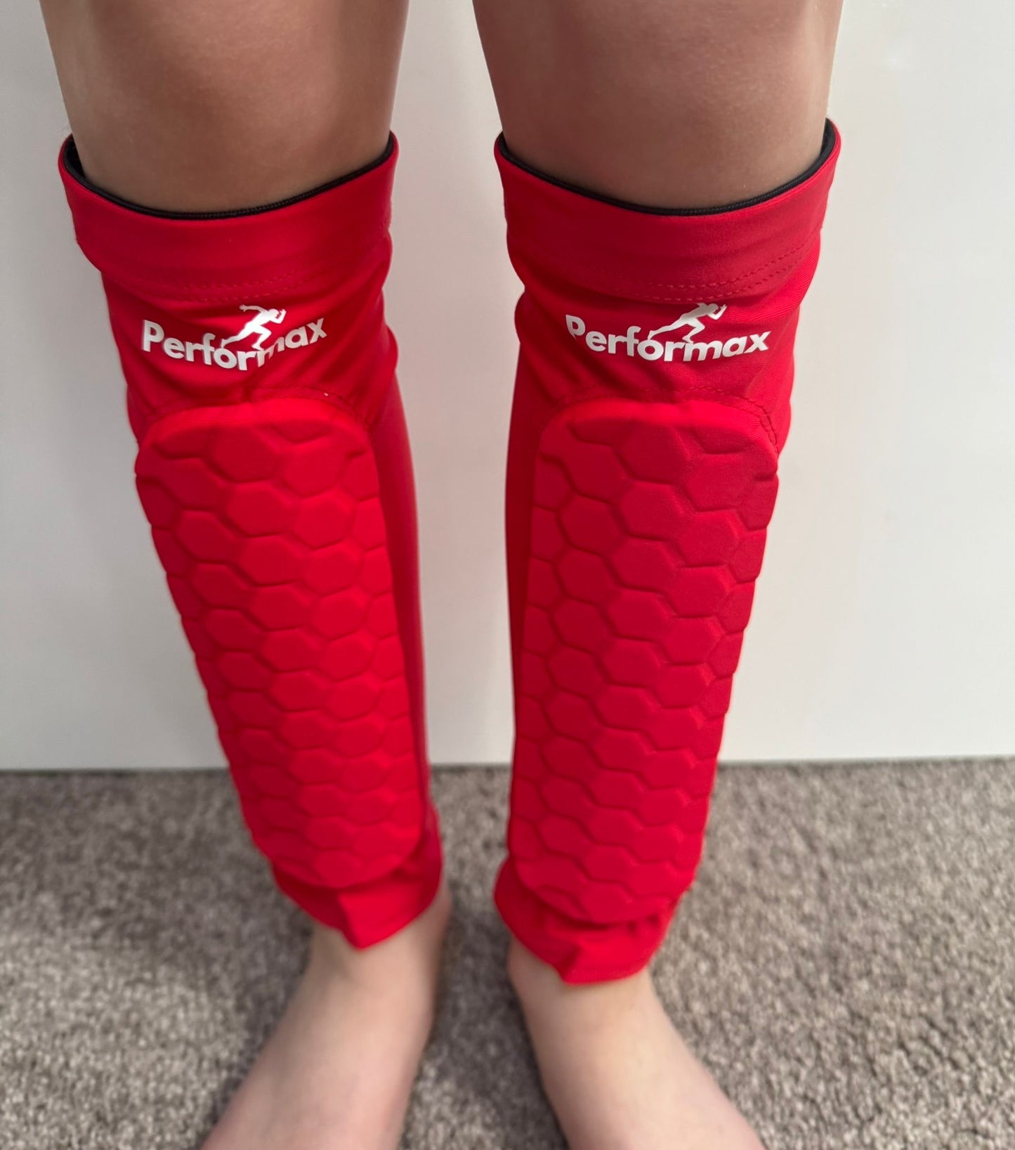 Performax Shin Defenders - Red