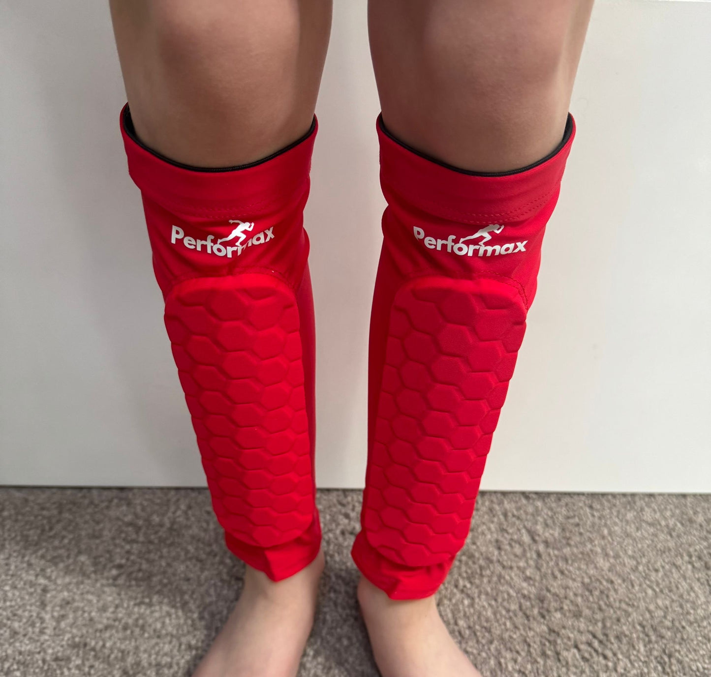 Performax Shin Defenders - Red