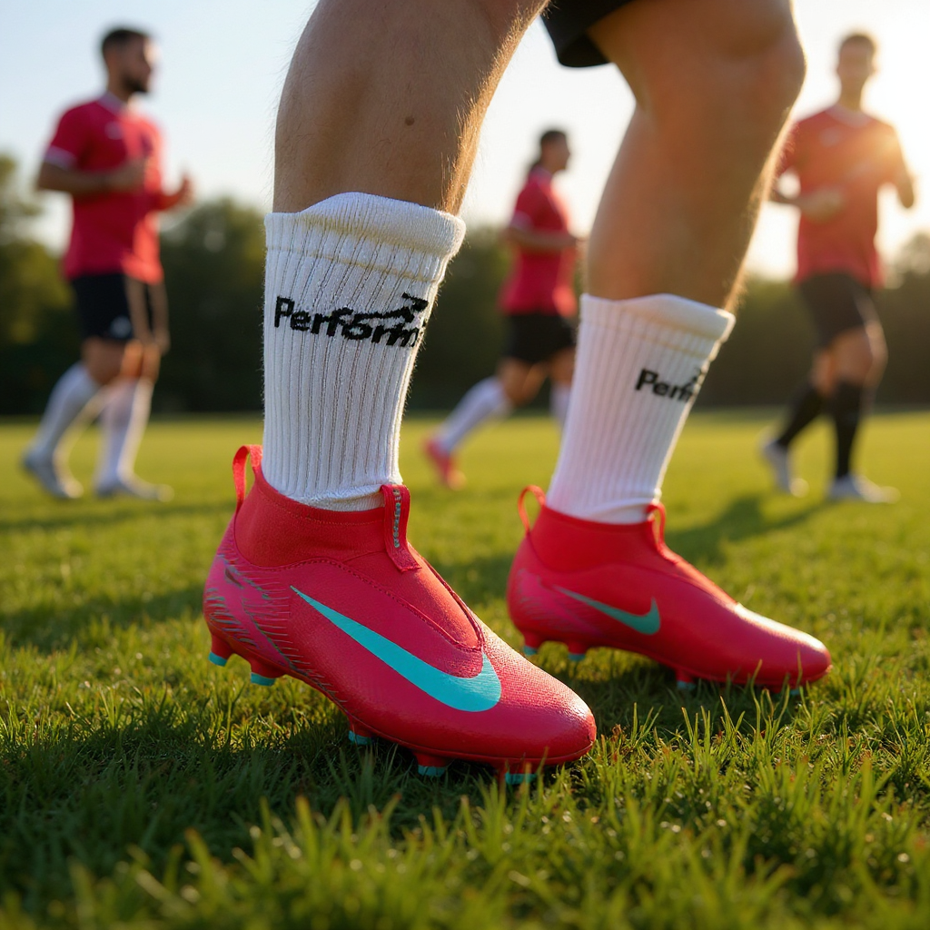 Performax Grip Socks - White